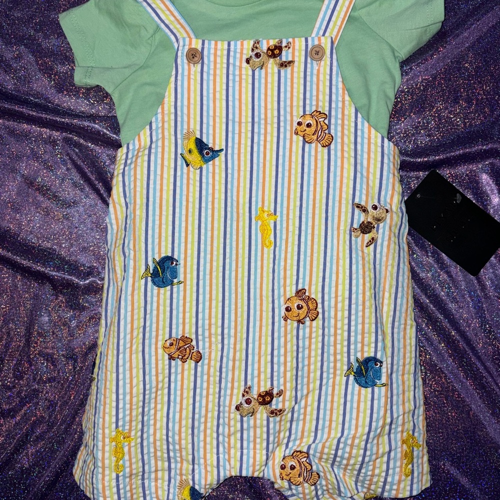 Exclusive Disney Finding Nemo Overalls Set